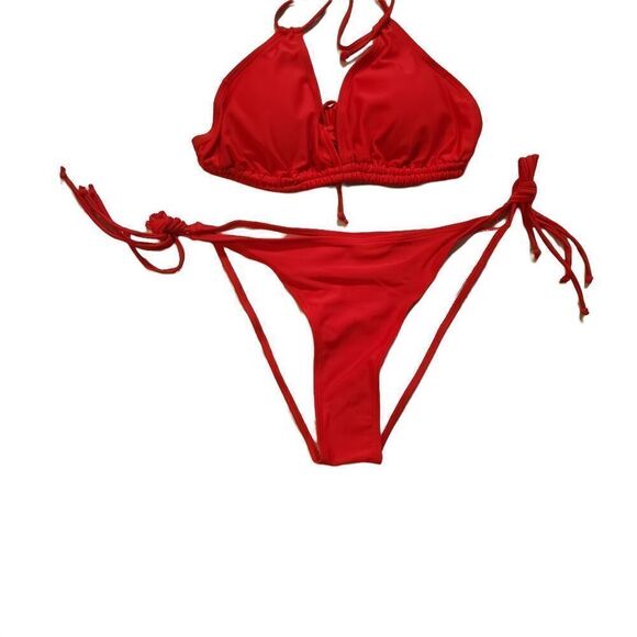 Shein Ladies Size XL Red String Bikini - Picture 2 of 4